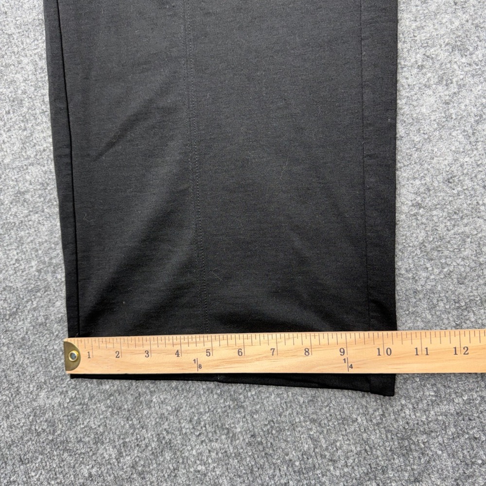 Athleta Womens Black Tencel Blend Wide Leg Seam Detail Pants XS RN 54023 - Picture 3 of 9